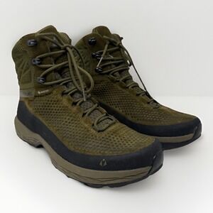 Vasque Mens Torre AT GTX Hiking Boots Dark Olive Waterproof GoreTex Vibram Sz 12